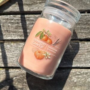 LIMITED EDITION, Tangerine & Vanilla. Double Wick. Yankee Candle. 20 oz.